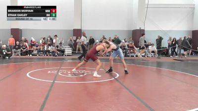 133 lbs Round Of 16 - Brandon Morvari, Minnesota vs Ethan Oakley, North Carolina