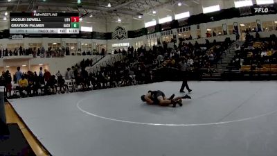 113 lbs 2nd Wrestleback (16 Team) - Grayson Palmer, Harris County vs Jacolbi Sewell, Lithonia
