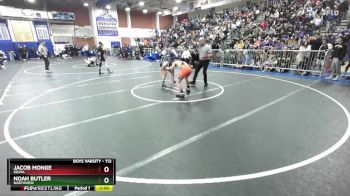 113 lbs Champ. Round 1 - Noah Butler, Northview vs Jacob Monge, Selma