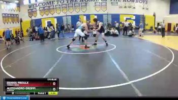 170 lbs Cons. Round 3 - Dennis Proulx, Timber Creek vs Alessandro Groppi, Jupiter