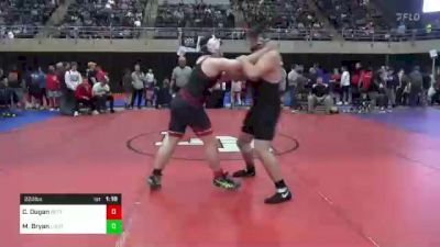 220 lbs Round Of 16 - Christopher Dugan, Gettysburg, PA vs Maxx Bryan, Laurel, DE