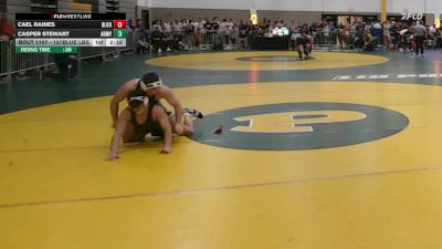157Blue lbs Rr Rnd 2 - Cael Raines, Bloomsburg vs Casper Stewart, Army West Point