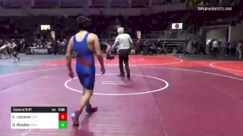 132 lbs Consi Of 8 #1 - Ezekiel Lazcano, Phox Raw WC vs Dakota Rhodes, Hemet WC