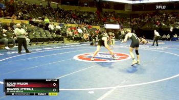 175 Class 1 lbs Cons. Round 2 - Logan Wilson, Trenton vs Dawson Litterall, St. Pius X (Festus)