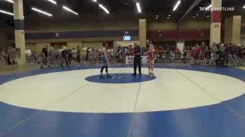 110 lbs Round Of 16 - Danica Torres, Arizona vs Elliotte Strange, Cypress Wrestling Club