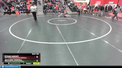 138 lbs Cons. Round 4 - Brayden Mortell, Frankfort (LINCOLN-WAY EAST) vs Ethan Harvey, New Lenox (LINCOLN-WAY CENTRAL)