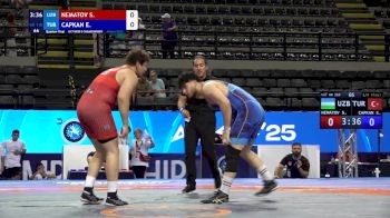 110 kg 1/4 Final - Sayidamir Nematov, Uzbekistan vs Emrullah Capkan, Turkiye