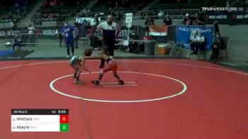 37 lbs Prelims - Jayna Whitford, Team Pride Academy vs Jayvis Abeyta, NM Gold