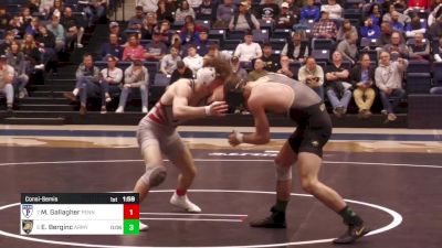 125 lbs Consolation - Max Gallagher, Pennsylvania vs Ethan Berginc, Army West Point