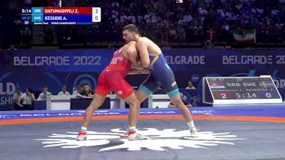 87 kg 1/4 Final - Zurabi Datunashvili, Serbia vs Alex Kessidis, Sweden