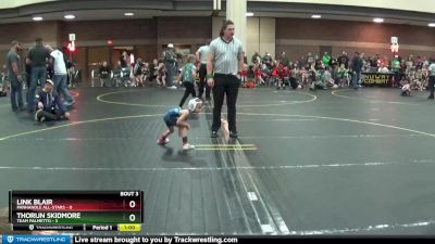 41 lbs Quarterfinals (8 Team) - Thorijn Skidmore, Team Palmetto vs Link Blair, Panhandle All-Stars