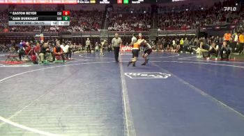 2A-175 lbs Champ. Round 2 - Easton Beyer, Clarion-Goldfield-Dows vs Dain Burkhart, Fairfield