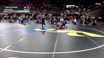 6A 165 lbs Champ. Round 1 - Noah Rowe, Kuna vs Trexton Harned, Rigby
