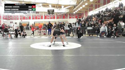 150 lbs Consi Of 8 #1 - Michael Canada, Chelmsford vs Quinn Carbone, Shawsheen