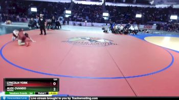 120 lbs Cons. Round 5 - Lyncoln York, Camas vs Alex Ovando, Prairie