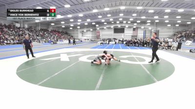 5 - 113 lbs 1st Place Match - Skiles Burkhead, Ocean Lakes vs Vince Von Bernewitz, Great Bridge