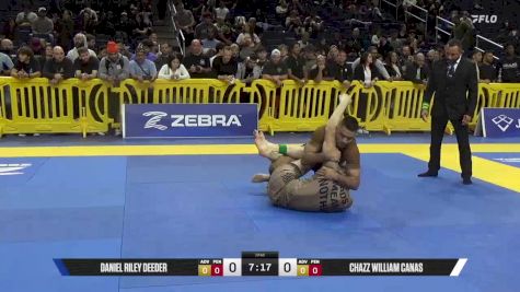 Chazz William Canas vs Daniel Riley Deeder 2025 Pan IBJJF Jiu-Jitsu No-Gi Championship