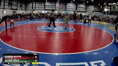 60 lbs Semis (4 Team) - Cameron Boothe, HEADHUNTERS vs Jackson Wells, GREAT BRIDGE WRESTLING CLUB - GOLD