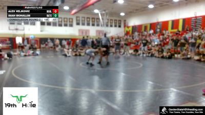 Youth-80 lbs Consolation Round 2 - Alex Veljkovic, Morris Hills vs Isiah Mohallim, Watchung Hills