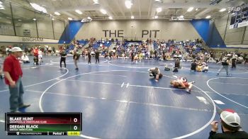 120 lbs Round 3 - Deegan Black, Uintah Wrestling vs Blake Hunt, Grantsville Wrestling Club