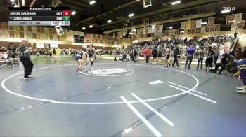 144 lbs Champ. Round 1 - Lum Hasani, Birmingham vs Jacob Saldana, Carter