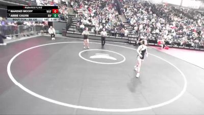 5A 130 lbs Quarterfinal - Abbie Colvin, Roy vs Makenzi McCoy, Wasatch