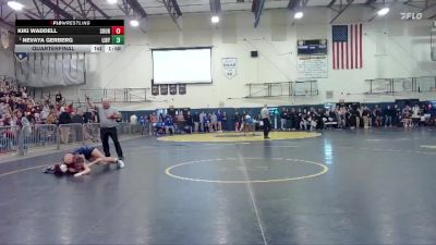 115 lbs Quarterfinal - Nevaya Gerberg, Liberty vs Kiki Waddell, Southridge