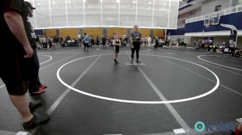 64 lbs Rr Rnd 5 - Taos Smith, Hinton Takedown Club vs Dj Reeves, Midwest City Bombers Youth Wrestling Club