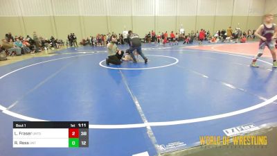 75 lbs Semifinal - Liam Fraser, Untouchables 9u Purple vs Roland Ross, Untouchables 9u Black