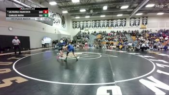 130 lbs 1st Place Match - Carlee Roth, Thunder Basin vs Lilyahna Hancock, Sheridan