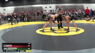 139 lbs Placement Matches (8 Team) - Max Christensen, Olympia/Demolition vs Ty Barton, PA Alliance