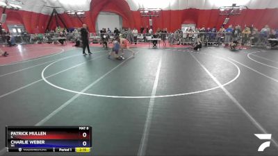 145 lbs Cons. Round 4 - Patrick Mullen, IL vs Charlie Weber, WI