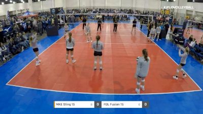 MKE Sting 15 vs FDL Fusion 15 - 2019 JVA MKE Jamboree