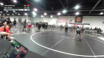 102 lbs Quarterfinal - Liam Gonzales, Deadshot WC vs Max Perez, California Grapplers