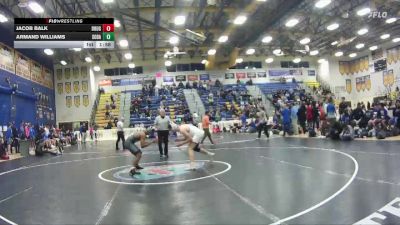 150 lbs Quarterfinals (8 Team) - Jacob Balk, Douglas vs Armand Williams, South Dade