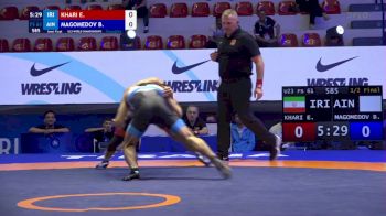 61 kg 1/2 Final - Ebrahim Khari, Iran vs Bashir Magomedov, Individual Neutral Athletes