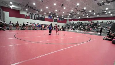 105 lbs Round 1 (12 Team) - Kimber Drenon, Missouri Impact vs Savya Ali, MoWest Fire Dragons