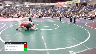 Round Of 32 - Marcelino Bellacosa, Lakewood Tigers Youth Wrestling vs Mariano Trujillo, Summit Middle School