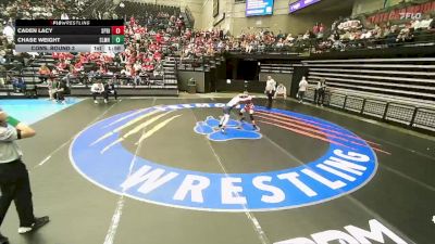 5A 106 lbs Cons. Round 3 - Chase Weight, Salem Hills vs Caden Lacy, Springville