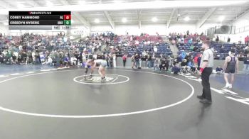 144 lbs Champ. Round 1 - Corey Hammond, Pleasant Grove vs Creedyn Nyberg, Union