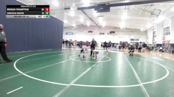 50 lbs Round Of 16 - Briggs Frampton, WV vs Lincoln Davis, PA
