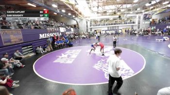 150 lbs Cons. Round 2 - Calvin Laplant, Browning, vs Sam Doughty, Superior