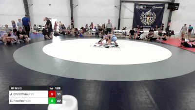 90 lbs Rr Rnd 3 - John Reed Christman, ACES Of Spades vs Evan Restivo, Mat Assassins K8 A