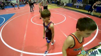 70 lbs Semifinal - Rhyder Sutherland, Pawhuska Elks Takedown vs Grayson Shoopman, Keystone Kids