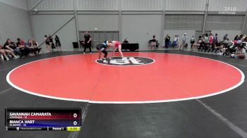 140 lbs Round 1 (6 Team) - Savannah Camarata, Louisiana vs Bianca Hart, Alabama