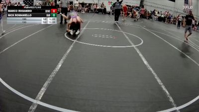 155 lbs Round 1 (4 Team) - Marco Ruggiero, EsteBuilt WC vs Nick Romaniello, Broad Axe White