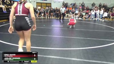 JV-7 lbs Round 1 - Emily Bayer, Williamsburg vs Adeline Whisner, Mount Vernon