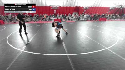 126 lbs Champ. Round 2 - Tristan Bancroft, Monona Grove/McFarland Wrestling Club vs Bret Horak, Askren Wrestling Academy