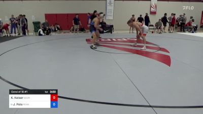 70 kg Consi Of 16 #1 - Kaden Keiser, Boone RTC vs Jackson Polo, Pennsylvania RTC