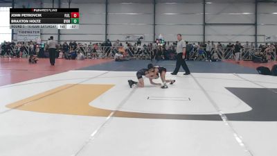 68 lbs Round 2 - 10:45am Saturday - Braxton Holtz, Dynasty Death Row vs John Petrovcik, Florida Elite